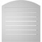 Ekena Millwork Arch Top Surface Mount PVC Gable Vent w/ 2"W x 2"P Brickmould Sill Frame, 24"W x 24"H GVPAR24X2403SN - alternate 2